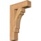 Ekena Millwork Merced Block Smooth Bracket, Western Red Cedar, 3 1/2"W x 14"D x 22"H BKT04X14X22MRC05SWR - alternate 1